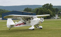 N45580 - Piper PA-15 Vagabond as seen at the 2014 Sentimental Journey Fly-In at Lock Haven, PA. - by Richard Thomas Bower