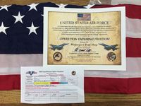 88-0398 - Operation Endurinp Freedom Flag flown June 6, 2014 mission A4531 - by Winterport Boot Shop