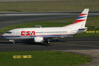 OK-CGH @ EDDL - Boeing 737-500 CSA Czech Airlines - by Triple777