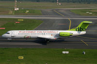 D-AGPR @ EDDL - Fokker 100 DBA - by Triple777