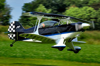 G-PITZ @ EGBR - Hot arrival!!! - by glider