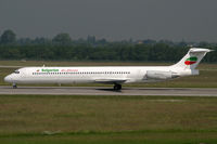 LZ-LDK @ EDDL - MD82 Bulgarian Air Charter - by Triple777