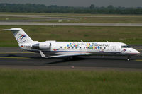 D-ACRF @ EDDL - Canadair RJ-200ER Eurowings - by Triple777