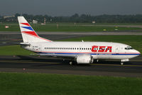 OK-WGD @ EDDL - Boeing 737-500 CSA Czech Airlines - by Triple777