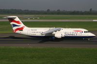 G-BXAR @ EDDL - BAe146 British Airways - by Triple777