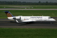 D-ACRB @ EDDL - Canadair RJ-200ER Lufthansa Regional - by Triple777