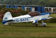 G-BXFE @ EGBR - arrival - by glider