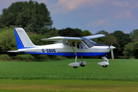 G-CBUG @ EGBR - arrival - by glider