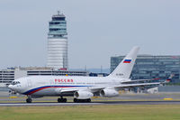 RA-96014 @ LOWW - Support Aircraft for visit of Wladimir Putin on the day before. - by redcap1962