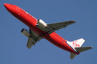 OO-VBR @ EBBR - Boeing 737-400 Virgin Express - by Triple777