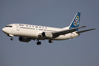 SX-BKL @ EBBR - Boeing 737-400 Olympic Airways - by Triple777
