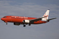 OO-VBR @ EBBR - Boeing 737-400 Virgin Express - by Triple777