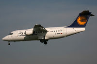 D-AVRK @ EBBR - BAe146 Lufthansa Regional - by Triple777
