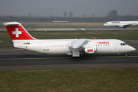 HB-IXP @ EDDL - BAe146 Swiss - by Triple777