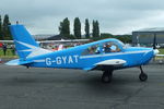 G-GYAT @ EGSX - at the Air Britain fly in - by Chris Hall