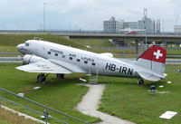 N65371 @ EDDM - N65371  HB-IRN  Swissair c/s displayed at Munich Airport visitors centre - by GTF4J2M