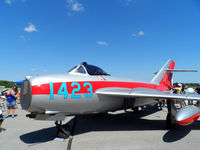 N17QS @ LBE - On display @ the Westmoeland County Airshow - by Arthur Tanyel