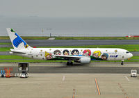 JA8674 @ RJTT - Very famous livery, 1st time I see... - by JPC