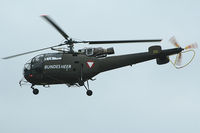 3E-LC @ EHGR - Austria AF Alouette-II helicopter 3E-LC - by Nicpix Aviation Press  Erik op den Dries