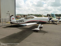 G-UNES @ EGBS - G-UNES Seen at Shobdon's Food & Flying Festival, 28 June 2014 - by BobH