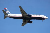 N455UW @ MCO - US Airways 737-400