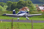 G-GNRV @ EGCW - visitor at Welshpool - by Chris Hall