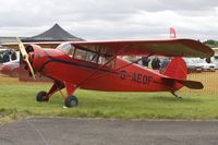 G-AEOF @ EGSX - This Rearwin Sportster visited the 2014 Classic aircraft Fly-in at North Weald on 15 June 2014