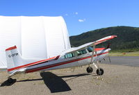 C-GFIM @ CYDA - Tied down at Dawson City, Yukon. - by Murray Lundberg