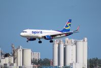 N620NK @ FLL - Spirit A320