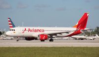 N632AV @ MIA - Avianca A320 - by Florida Metal