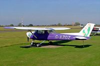 G-AZOZ @ EGMC - R/Cessna FRA.150L Aerobat [0136] Southend~G 11/10/2008 - by Ray Barber