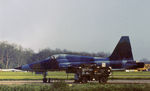 74-1535 @ EGQZ - F-5E Tiger II of the 527th Tactical Fighter Training Aggressor Squadron at RAF Alconbury as seen there in the Summer of 1978. - by Peter Nicholson
