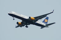 TF-FII @ EGCC - Icelandair Boeing 757-208 TF-FII on approach to Manchester Airport . - by David Burrell
