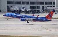 N818SY @ MIA - Sun Country 737-800 - by Florida Metal