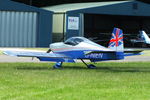 G-NIEN @ EGBP - visitor from Turweston - by Chris Hall