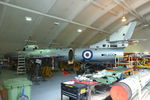 G-RAXA @ EGBP - inside the C2 Aviation hangar at Kemble - by Chris Hall
