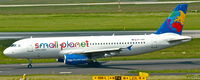 SP-HAD @ EDDL - Small Planet Airlines, is here shortly after landing at Düsseldorf Int'l(EDDL) - by A. Gendorf