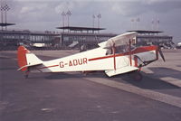 G-ADUR @ EBBR - Brussels Airport, early 70's. - by Rigo VDB