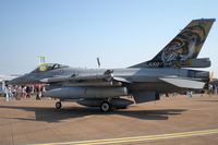 671 @ EGVA - RIAT 2014, F-16AM Fighting Falcon, 338 Skvadron, Royal Norwegian Air Force, based at Orland, Seen on static Display. - by Derek Flewin