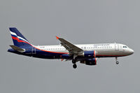 VQ-BIR @ EGLL - Airbus A320-214 [4625] (Aeroflot Russian Airlines) Home~G 13/06/2011. On approach 27L. - by Ray Barber