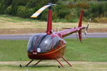 G-JNNH @ EGBT - ferrying race fans to the British F1 Grand Prix at Silverstone - by Chris Hall