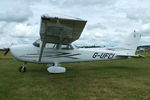 G-UFCI @ EGBT - visitor at Turweston - by Chris Hall