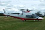 G-VIPE @ EGBT - ferrying race fans to the British F1 Grand Prix at Silverstone - by Chris Hall
