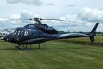 G-TVHD @ EGBT - ferrying race fans to the British F1 Grand Prix at Silverstone - by Chris Hall