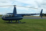 G-OSEM @ EGBT - ferrying race fans to the British F1 Grand Prix at Silverstone - by Chris Hall