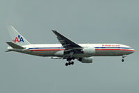 N777AN @ EGLL - Boeing 777-223ER [29585] (American Airlines) Home~G 13/06/2011. On approach 27L. - by Ray Barber