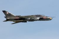 3612 @ EGVA - RIAT 2014, Su-22M-4, NATO Code-Name, FITTER, very rare Cold War visitor, low fly by, runway 09 at EGVA.