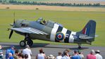 G-RUMW @ EGSU - 4. JV579 at The Flying Legends Air Show, IWM Duxford. July,2014. - by Eric.Fishwick