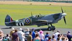 G-BRRA @ EGSU - 5. G-BRRA at The Flying Legends Air Show, IWM Duxford. July,2014. - by Eric.Fishwick