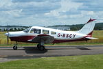 G-BSCY @ EGBW - Take Flight Aviation - by Chris Hall